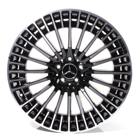 AMG 21 inch rim set EQC N293 multi-spoke black genuine Mercedes-Benz