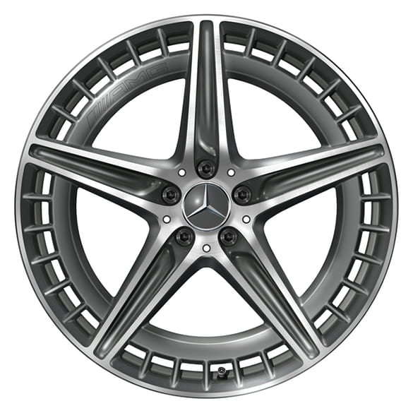 AMG 21 inch rims EQS V297 tantalum grey  | A2974011600 7Y51