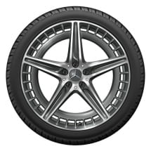 AMG 21 inch rims EQS V297 tantalum grey  | A2974011600 7Y51