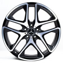 AMG 21 inch G-Class 463A rims black genuine Mercedes-Benz | A46340119007X36-B