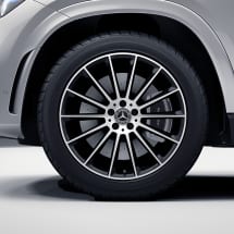 AMG 21 inch GLE V167 multi-spoke rim set genuine Mercedes-Benz | A1674013400/3500-7X23-V167