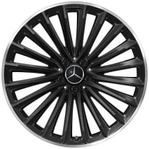 AMG 21 inch rim set EQE V295 black | A2954012500/26007X72