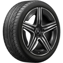AMG 21 inch wheels C167 V167 5-spoke black matt Genuine Mercedes-AMG | A1674014301/4401-7X23