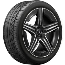 AMG 21 inch wheels C167 V167 5-spoke black matt Genuine Mercedes-AMG | A1674014301/4401-7X23