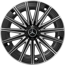 AMG 21-inch wheels E-Class W214 black Genuine Mercedes-AMG | A2144010700/0800 7X23-W214
