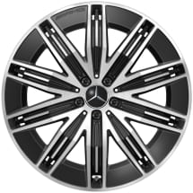 AMG 21 inch wheels EQE SUV X294 multispokes black Genuine | A2944011200 7X23-X294