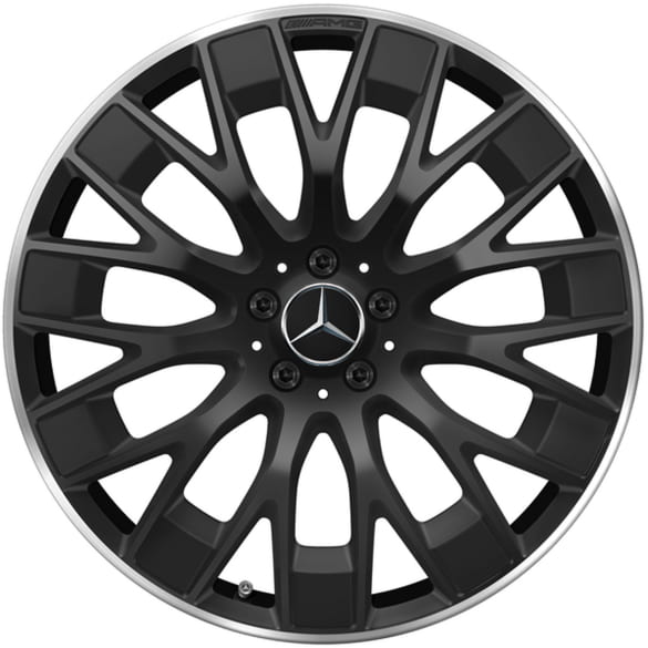 AMG 21 inch wheels EQE SUV X294 Y-Spoke black matt Genuine Mercedes-AMG