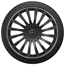 AMG 21 inch wheels S-Klasse S63 AMG V223 matte black multi-spoke | A2234012600/2500 7X71