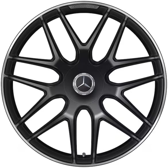 AMG 22-inch forged wheel set GLE V167 cross-spoke Genuine Mercedes-Benz | A1674015601/-5701 7X71