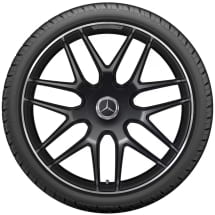 AMG 22-inch forged wheel set GLE C167 coupe cross-spoke Genuine Mercedes-AMG | A1674015601/-5701 7X71-C167