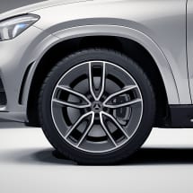 AMG 22 inch GLE V167 5-double-spoke rim set tremolit genuine Mercedes-Benz | A1674013600/3700-7X44-V167