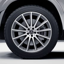 AMG 22 inch GLS X167 rims himalaya grey multi-spoke genuine | A16740175/7600-7X21