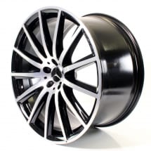 AMG 22 inch GLS X167 rims black multi-spoke genuine | A16740175/7600-7X23