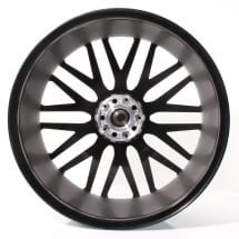 AMG 23 inch GLS X167 forged rims cross-spoke black | A1674018500/8600-7X71