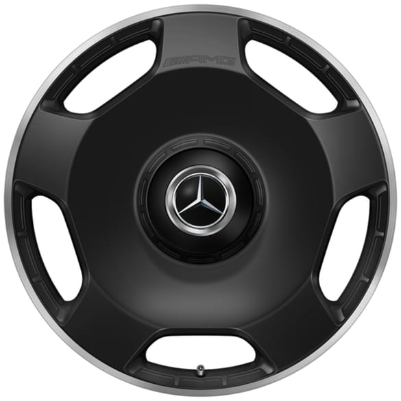AMG 23-inch forged wheels GLS 63 AMG X167 5-hole black matt Genuine Mercedes-AMG