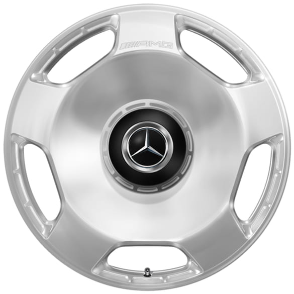 AMG 23-inch forged wheels GLS 63 AMG X167 5-hole silver Genuine Mercedes-AMG
