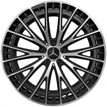 21 inch AMG EQE 43 / 53  rims set black matt high sheen | A2954012900/3000-7X36