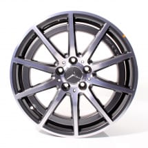 CLA 45 AMG 18 inch rims 10-spoke-design tantal grey CLA 118 | A17740121007Y51-118