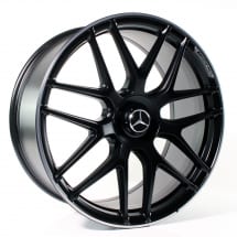 63 AMG 22 inch GLE C167 forged rims cross-spoke black  | A1674014400/4500-7X71-C