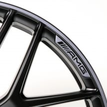 63 AMG 22 inch GLE C167 forged rims cross-spoke black  | A1674014400/4500-7X71-C