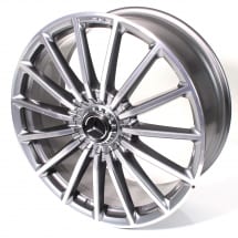 AMG 63 22 inch GLS X167 rims multi-spoke titanium grey | A1674018300/8400-7X21