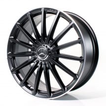 AMG 63 22 inch GLS X167 rims multi-spoke black | A1674018300/8400-7X71