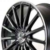 AMG 63 22 inch GLS X167 rims multi-spoke black | A1674018300/8400-7X71