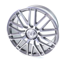 AMG 23 inch GLS X167 forged rims cross-spoke titanium grey | A1674018500/8600-7X21