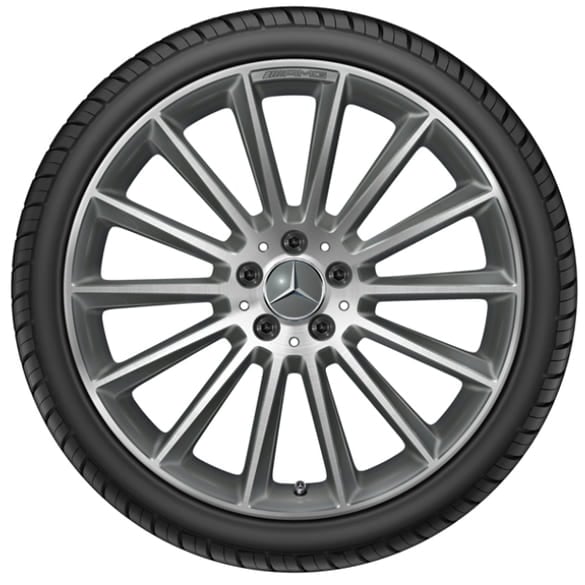 AMG multi-spoke rim set 20 inch titanium grey E-Class 238 genuine Mercedes-Benz