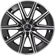 AMG Wheels EQA H243 19 inch black Genuine Mercedes-Benz | A2434012000 7X23-H243