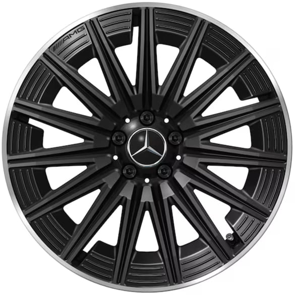 AMG wheels GLB X247 20 inch black rim flange high-sheen Genuine Mercedes-Benz