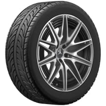AMG Wheels GLC 43 63 Coupe C254 20 inch Genuine Mercedes-Benz tantalum grey | A2544000600/0200-C254