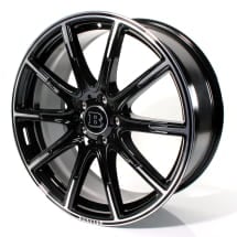 BRABUS 19 inch rim set Monoblock Z C-Class W206 black  | Z12-859-38/Z12-859-45