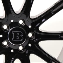 BRABUS 19 inch rim set Monoblock Z C-Class C43 AMG W206 black  | Z12-859-45-C43-W206