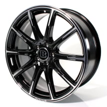 BRABUS 19 inch rim set Monoblock Z E-Class S214 black  | Z12-859-25-S214