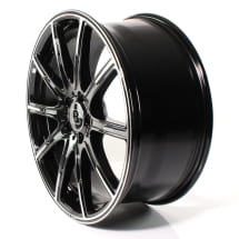 BRABUS 19 inch rim set Monoblock Z E-Class S214 black  | Z12-859-25-S214