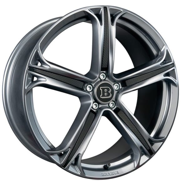 BRABUS 22-inch rims G-Class W465 Monoblock T Liquid Anthracite Carbon Design