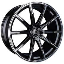 BRABUS 24-inch rims GLE Coupe AMG C167 Monoblock Z Platinum Edition | Z12-004-39/-25-C167 BRABUS 24-inch rims GLE Coupe AMG C167 Monoblock Z Platinum Edition | Z12-004-39/-25-C167