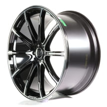 BRABUS 24-inch wheels Monoblock Z Platinum Edition black silver  | Monoblock-Z-24-Zoll-W463A