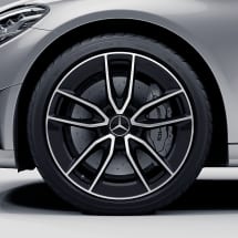 C 43 AMG 19 inch 5-double-spoke rims Mercedes-Benz C-Class W205 | A2054010701/0801-7X23