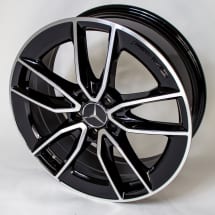 C 43 AMG 19 inch 5-double-spoke rims Mercedes-Benz C-Class W205 | A2054010701/0801-7X23