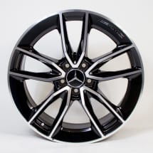 C 43 AMG 19 inch 5-double-spoke rims Mercedes-Benz C-Class W205 | A2054010701/0801-7X23