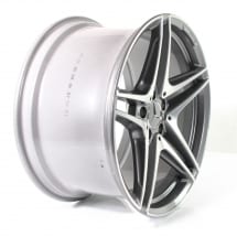 AMG 19 inch rim set C-Class C205/A205 5-double-spoke design | A2054016200/6300-7X21