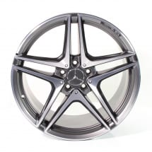 AMG 19 inch rim set C-Class C205/A205 5-double-spoke design | A2054016200/6300-7X21