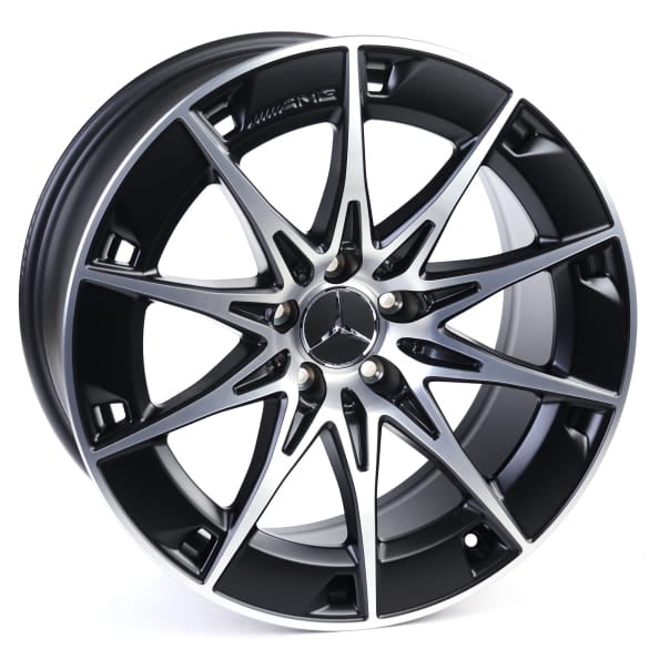 CLE 53 AMG 19-inch rims C236 A236 black matt 10-spoke genuine Mercedes-AMG