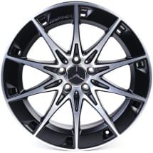 CLE 53 AMG 19-inch rims C236 A236 black matt genuine Mercedes-AMG | A2364012700/2800-7X36