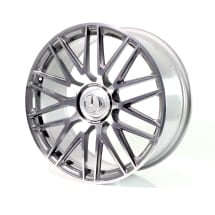 E 53 AMG 21 inch forged wheels E-Class W214 S214 cross spokes himalaya grey | A2144011300/-1400 7X21