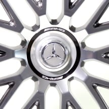 E 53 AMG 21 inch forged wheels E-Class W214 S214 cross spokes himalaya grey | A2144011300/-1400 7X21