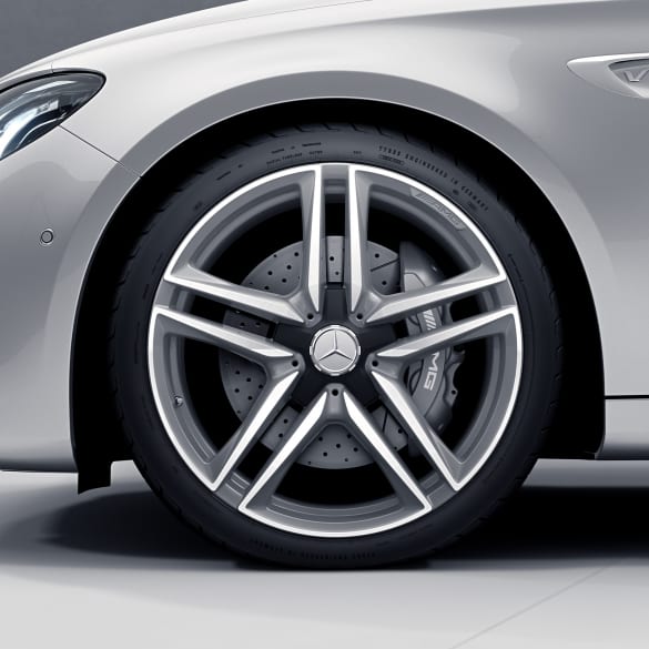 E 63 AMG 20 inch rim-set E-Class 213 5-doublespoke-design titan grey genuine Mercedes-Benz