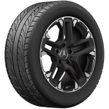 G63 AMG 20 inch rim set G-Class W465 black matte | A4634013700 7X71-W465